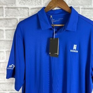 Under Armour Arcis Golf Stonecreek Royal Blue Performance Golf Polo Mens XL NWT